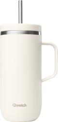 Qwetch Isotherm Cold Cup fogantyúval, 600ml - Matt homokszín