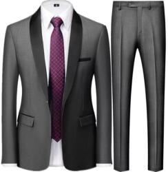  MD férfi öltöny blézer nadrág 3XL grafit