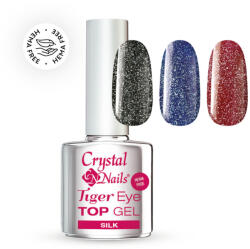 Crystal Nails - TIGER EYE SILK TOP GEL - HEMA FREE - 4ML
