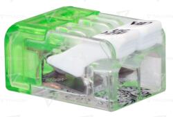 TRACON Clemă de legături fără şurub, transp. , care se poate deschide 0, 2-2, 5mm2, 24A, 450VAC 2P (RVONK2)