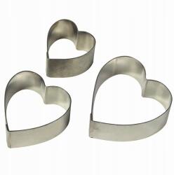 PME Lyukasztó Pme fém Kis Szívecskék Virág liliom 3 db (HT267)