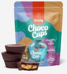 GRIZLY Choco Cups étcsokoládé & pisztácia 120 g (Gkhčp100)