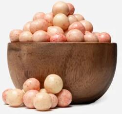 GRIZLY Ropogós golyók fehér csokoládéban málnával 250 g (Gkkjm250)