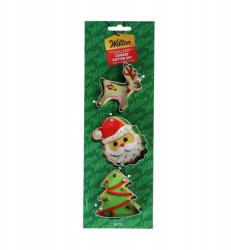 Wilton Süteményforma Wilton Karácsonyi 3 db Rénszarvas Mikulás Karácsonyfa (02-0-0646)