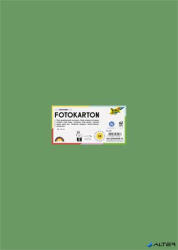 FOLIA Dekorkarton, 2 oldalas, 50x70 cm, 300 g, 10 lap, FOLIA, mohazöld (6153) - alter