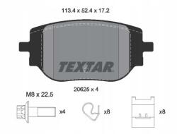 Textar 2062501 Fékbetét készlet