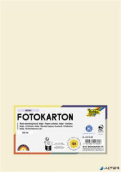 FOLIA Dekorkarton, 2 oldalas, A4, 300 g, 50 lap, FOLIA, bézs (614/50 08) - alter