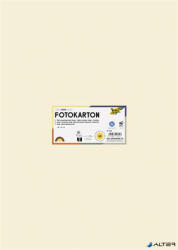 FOLIA Dekorkarton, 2 oldalas, 50x70 cm, 300 g, 10 lap, FOLIA, bézs (6108) - alter