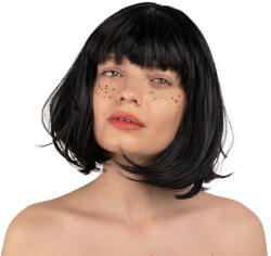  Kleopátra paróka, fekete (PER4-010)