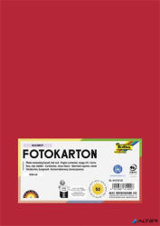 FOLIA Dekorkarton, 2 oldalas, A4, 300 g, 50 lap, FOLIA, tűzpiros (614/50 20) - alter