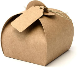  Dobozok címkékkel, 6x6x5, 5cm (1 db / 10 db) (PUDP20)