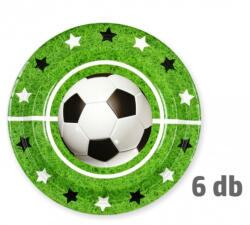  Focilabda mintás papírtányér (640529)