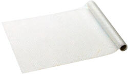  Tüll asztali futó pikkely mintás, fehér, 0, 32 x 3 m (BD6)