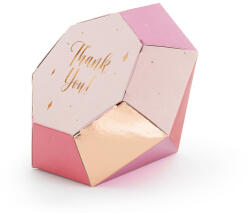  Dobozok Gyémánt, 10x12x11, 5 cm, mix (1 pkt / 6 db. ) (PUDP44)