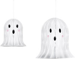  Paper Ghost Decorations, white, 20-30cm (1 pkt / 2 pc. ) (ZDP6-30-008)