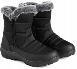  Női Téli Bakancs Meleg Könnyű Hótaposó Bélelt Magas Szárú Sícipő 38-AS (damskie śniegowce ocieplane zimowe)