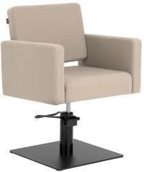 VIKTORIA beige/szürke hidraulikus fodrász szék