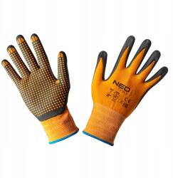 NEO TOOLS 10 Neo 97-621-10 nitril pöttyökkel bevont nylon munkakesztyű (97-621-10)