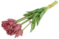 D&D Selyemvirág papagáj Tulipán csokor 5 szálas 47 cm (DD67085)