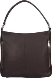 Sendi DESIGN SendiDesign Alice női bőr válltáska - sötétbarna