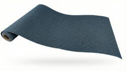 DMS Öntapadós PVC tapéta, 280 x 60 cm, Kék szövött minta ezüst szálakkal (PSR-W2513)