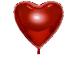 Congee Fólia lufi szív piros cm 1 db Valentin nap