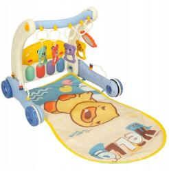  Oktatószőnyeg járókeret toló zongorával 2in1 Bibi-inn kék (3612_2_qlka_gabB)