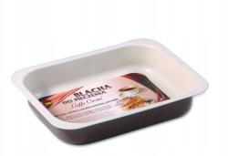  Dombornyomott sütőforma tepsi 29cm x 22cm x 60cm barna (4471_qlka_gabB)