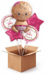 Balloons4party Set 5 baloane Bebelus Fata heliu