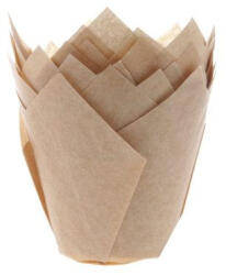 House of Marie Tulipán muffin papír, Beige (bézs), 180 db, Kraft Eko (855652)