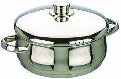 ibili Oala Ibili 662024 din inox cu capac 24 cm rosie (662024)