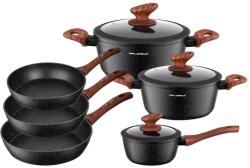 FLORINA Set vase de gatit Florina Master Black 6 piese aluminiu compatibil inductie (1Z2301)