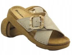 Inblu Női Papucs Inblu ED-25 Szürke Ökológiai Bőr Bebújós Nyári (ED000025.025)