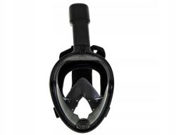 qlka Alvómaszk teljes összecsukható L/XL fekete kiváló minőségű kivitelezés (6130_1_gabB_qlka)