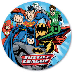 Dekora Hârtie comestibilă - Justice League 20 cm