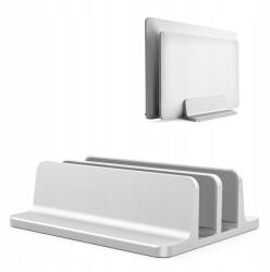  Dupla alumínium Ezüst állvány Vazio Laptop MacBook 2 Slots (N17-2-S) (N17-2-S)