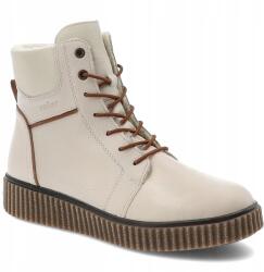 Rieker Bézs bokacsizma Rieker Bélelt női cipő (Y4303-80)