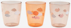 Done By Deer Set 3 Pahare Done by Deer Yummy Happy Clouds Papaya Set pentru masa bebelusi
