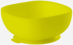 Beaba Bol Beaba silicon cu ventuza +4 Luni Verde Set pentru masa bebelusi