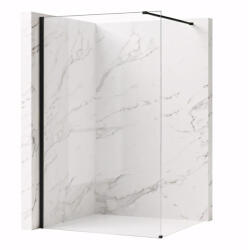 Rea Paravan de dus Rea Flexi Transparent 130 cm negru (KPL-K99178)