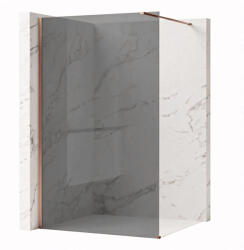 Rea Paravan de dus fumuriu Rea Flexi Grey 120 cm cupru periat (KPL-K99382)