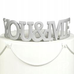  Fmm You&me feliratú süteménykiszúró, 4 x 13 cm (2829)