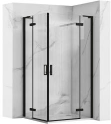 Rea Cabina dus REA Hugo Double 90x90 cm negru (KPL-K6601)