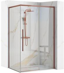 Rea Cabina de dus SOLAR 100x80 cm cupru periat (REA-K9513)