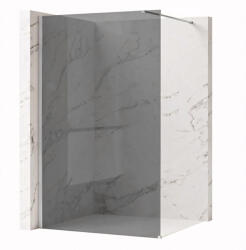 Rea Paravan de dus fumuriu Rea Flexi Grey 90 cm crom (KPL-K99085)
