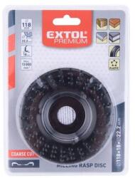 Extol faforgácsoló korong; max 13000 ford/perc, sarokcsiszolóhoz, fém, 118×18×22, 2mm, fa csiszolásához, marásához (8803720) - szerszamshop24