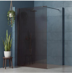 Rea Paravan de dus fumuriu Rea Flexi Brown 110 cm Titan (KPL-K99471)