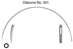 C. S Osborne & Co Set ace curbe de cusut manual pentru pielarie si tapiterie CS Osborne SUA (501X)