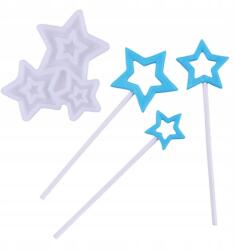 Eurobatt Szilikon forma nyalókához Csillagok körvonal (EB-EBB-1137P)