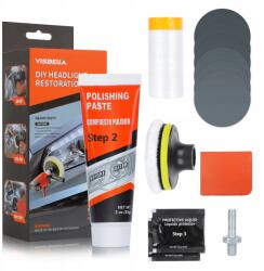 LAMPA Fényszóró Regeneráló Polírozó Készlet